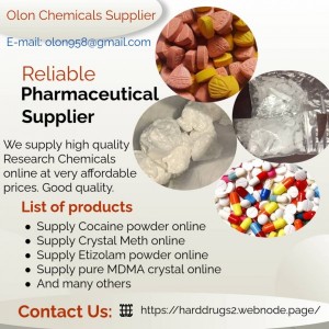 Comandă acum metamfetamină cristalină, Molly, heroină, MDMA pur, pastile de ecstasy, cocaină pură, pudră de DMT și altele la un preț foarte bun. Email: olon958@gmail.com